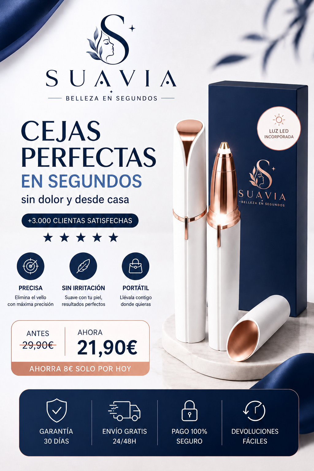 Depiladora Facial